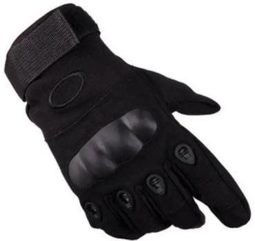 Перчатки тактические полнопалые Oakley M, черные