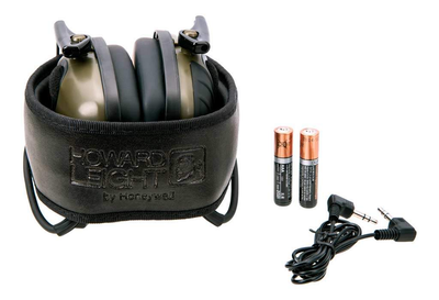 Стрілецькі навушники Howard Leight Impact Sport Earmuff Olive активні