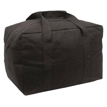 Тактична Сумка Mil-Tec Cotton Parachute Cargo Bag 77л 60 x 35 x 30см Black (13827002)