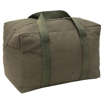 Тактическая Сумка Mil-Tec Cotton Parachute Cargo Bag 77л 60 x 35 x 30см Олива (13827001)