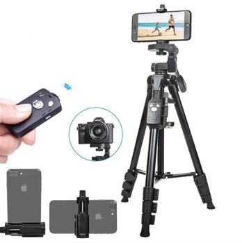 Професійний штатив для смартфона та відеотехніки Yunteng VCT-6108