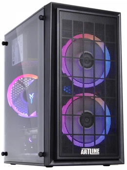 Компьютер ARTLINE Gaming ASUS Edition X43 (X43v33) Ryzen 5 3600/RAM 16ГБ/HDD 1ТБ + SSD 240ГБ/GeForce RTX 3050 8ГБ/Wi-Fi