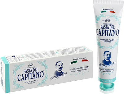 Зубная паста Pasta del Capitano 1905 Защита 75 мл (8002140037801) – отзывы  покупателей | ROZETKA