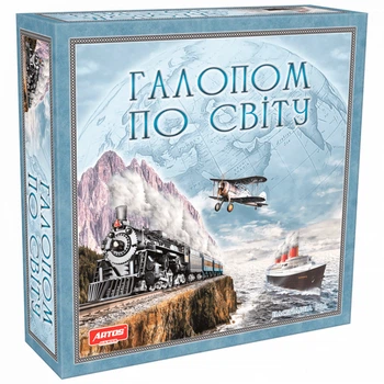 Настольная игра "Галопом по миру" 1069 на укр. языке 4419011