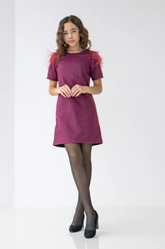 Нарядное платье Suzie для девочки-подростка (р.152) ПЛ-65009 бордовый