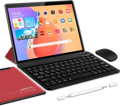Планшети 10.1"AOYODKG 4/64 ГБ 4 ядра Android 10 6000 mAh Червоний