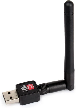 USB адаптер беспроводной сети с антенной, внешний WiFi приемник для ПК OEM UWA02, 150 Mbps