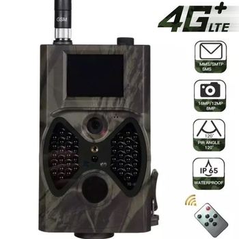 Фотоловушка с поддержкой LTE, охотничья камера Suntek HC 330LTE, 4G, SMS, MMS
