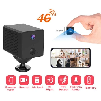 4G Мини камера видеонаблюдения под СИМ карту Vstarcam CB72, 2 Мп, датчик движения, запись, Android & Iphone приложение