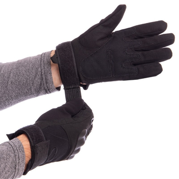 Тактичні рукавички з посиленим протектором OAKLEY BC-4623 M-XXL чорні