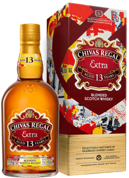 Віскі Chivas Regal Extra Olorosso Sherry 13 років витримки 1 л 40% в подарунковій упаковці (5000299626139)