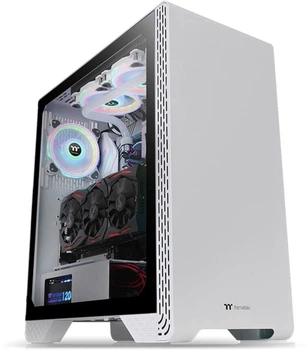 Obudowa Thermaltake S300 Tempered Glass Snow (CA-1P5-00M6WN-00)