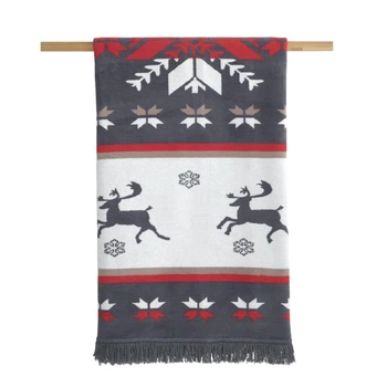 Плед Arya Бавовна Christmas Morie AR-A107346 150х200 см