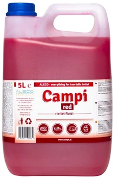 Концентрат для біотуалетів ALECO бак для зливу CAMPI RED 5 л (5907724590075)
