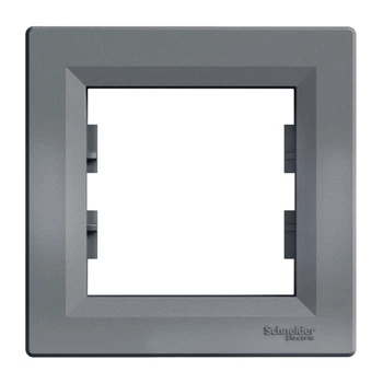 Рамка Schneider Electric Asfora одноместная сталь EPH5800162