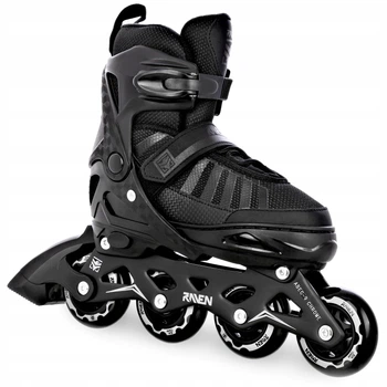 Раздвижные ролики Raven Quantum Black размер 36-39 (smj279)