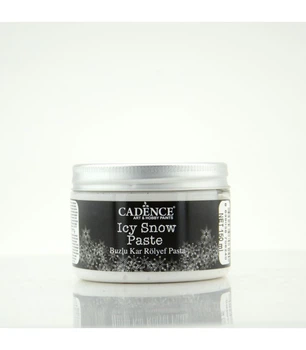 Об ємна сніжна акрілова паста Ice Snow Paste, 150 мл, Cadence BK150