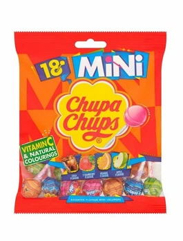 Льодяники на паличці Chupa Chups Best Of Mini Lollipops міні 4 смаку 18шт 108г