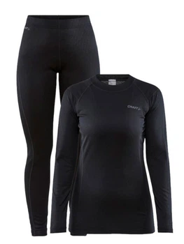 Женский комплект термобелья CRAFT Core Warm Baselayer Set 1909708-999000 Black M