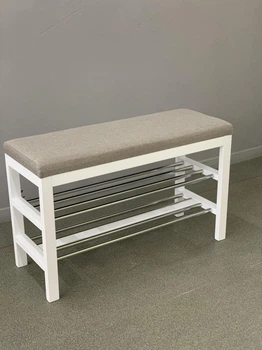 Банкетка Fusion furniture Глория белая (10000002)