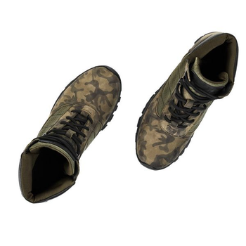 Тактичні черевики BlackBay високі зелені камуфляж (S-1-GREEN) | 39 (26см)