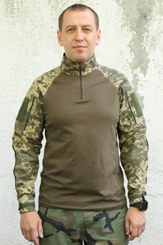 Тактична сорочка. Чоловіча бойова сорочка, убакс (UBACS) з довгим рукавом розмір 54 (BEZ-2210)