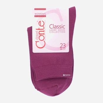 Шкарпетки Conte Collant Classic 13С-64СП-000 38-39 р Лілові (4810226047057)