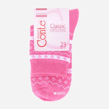 Шкарпетки Conte Collant Classic 15С-15СП-062 36-37 р Рожеві (4810226069035)
