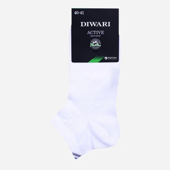 Носки Diwari Active короткие 7С-37СП 018 44-45 р Белые (4810226012338)