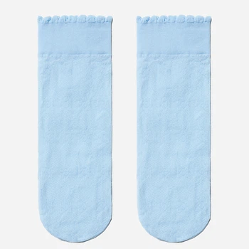Детские носки для девочек Conte Elegant Fiori 16С-53СП 22-24 р Light blue (4810226349267)