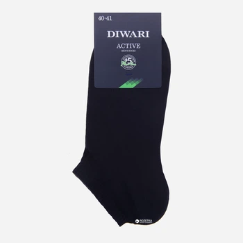 Носки Diwari Active короткие 15С-74СП 25 р 000 Черные (4810226112243)