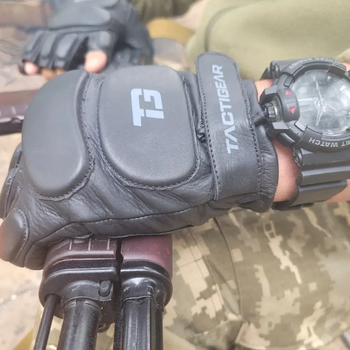 Тактичні рукавички Tactiger тактичні PS-8801 Patrol, Black L