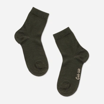 Дитячі шкарпетки бавовняні Conte Kids CK Tip-Top 5С-11СП 18 Хакі (4810226595008)