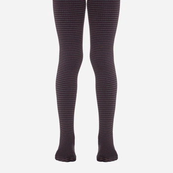Детские колготки 10-11 лет 50 ден для девочек Conte Marcia 140-146 см Bordo-Nero (4810226212257)