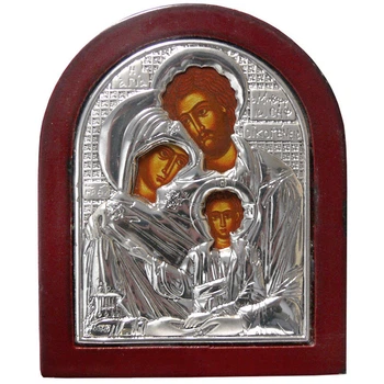 Ікона Свята Сімейство, 9х7 см (466-1198), без бренду