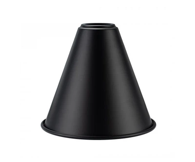 Стальной абажур Cone D18 Black
