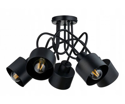Люстра Asto 5 Black
