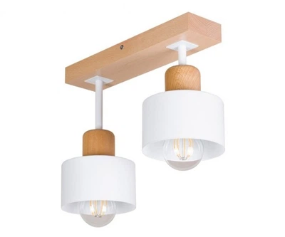 Потолочный светильник WoodLume 2 Line White
