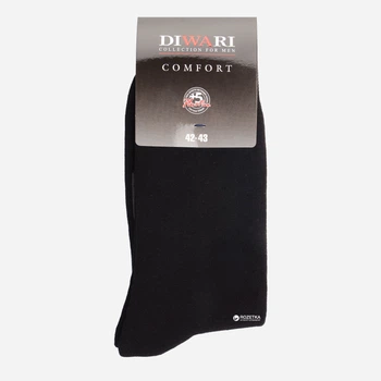 Носки мужские теплые высокие махровые Diwari Comfort 7С-24СП 000 38-39 р Черные (4811473022262)