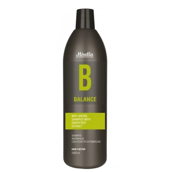 Шампунь для волосся схильного до жирності з екстрактом грейпфрута Mirella Professional Basic Salon 8102 1000 мл