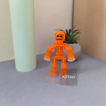 Фігурка чоловічка StikBot для анімаційної творчості СтікБот Zing Toys Помаранчевий TST616