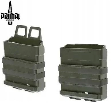 Подвійна сумка для магазинів 7,62 AK M14 Primal OLIVE
