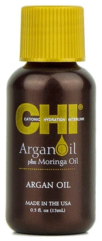 Масло увлажняющее для волос CHI Argan Oil Plus Moringa Oil 15 мл