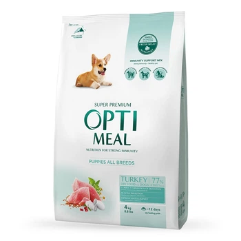 Сухий корм для цуценят всіх порід Optimeal Puppy All з індичкою 4 кг (4820083905490)