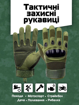 Тактические полнопалые перчатки 5.11 Tactical ТРО, ЗСУ велоспорт полювання размер XL