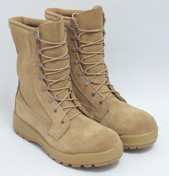 Берці армії США демісезонні для холодної погоди Belleville Intermediate Cold Wet Boots 46.5 пісочні
