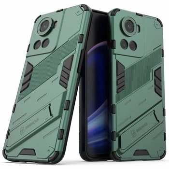 Захисний чохол з підставкою Deexe Bibercas для OnePlus Ace / 10R - Green