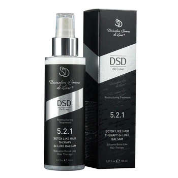 Несмываемый восстанавливающий бальзам для волос DSD De Luxe 5.2.1 Botox Like Therapy Balsam 150 мл (8436551804033)