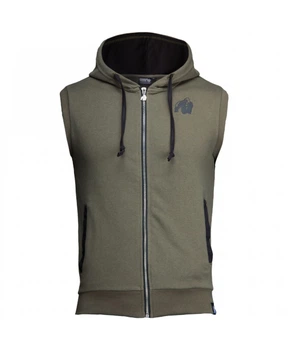 Жилет Gorilla Wear Springfield S/L Zipped Hoodie S Хакки/Зеленый (9070540901)