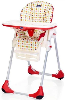 Стільчик для годування Chicco Polly Easy Sunrise 2 колеса (79187.52)